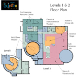 Floor Plan - Levels 1 & 2